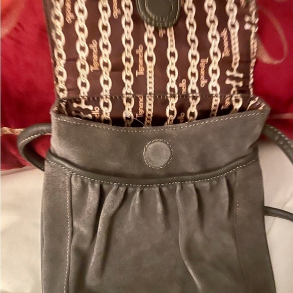 Tignanello suede crossbody taupe - Picture 2 of 8
